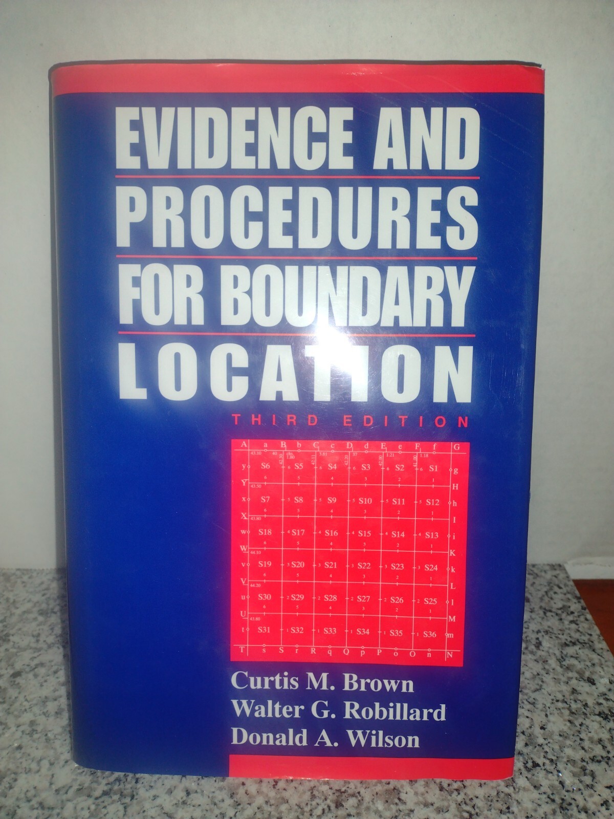 Evidence & Procedures for Boundary Location 3rd Edition Land Surveying.
