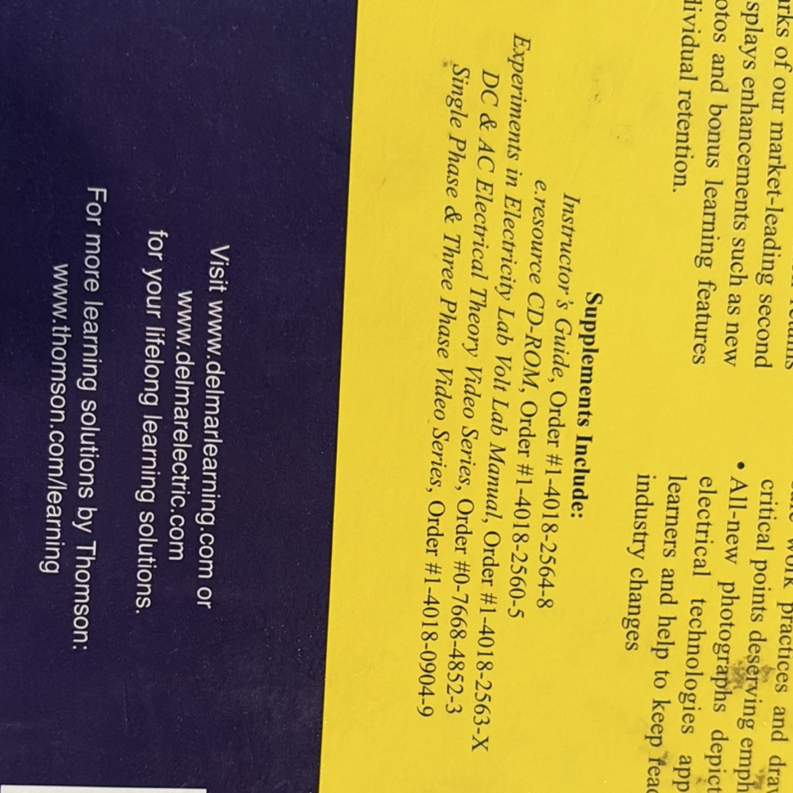 Delmar’s Standard Textbook of Electricity Third Edition, Herman, Hardcover