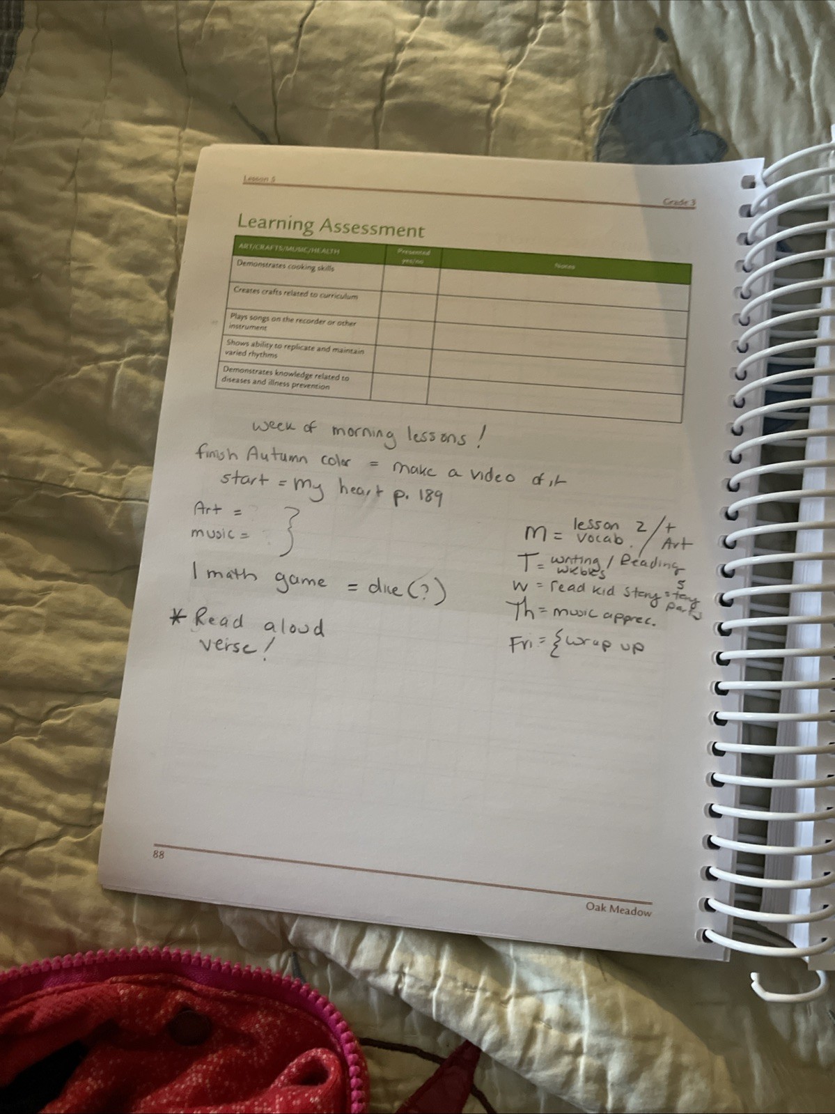 Oak Meadow Curriculum Grade 3 Course book And Resource Guide 2017