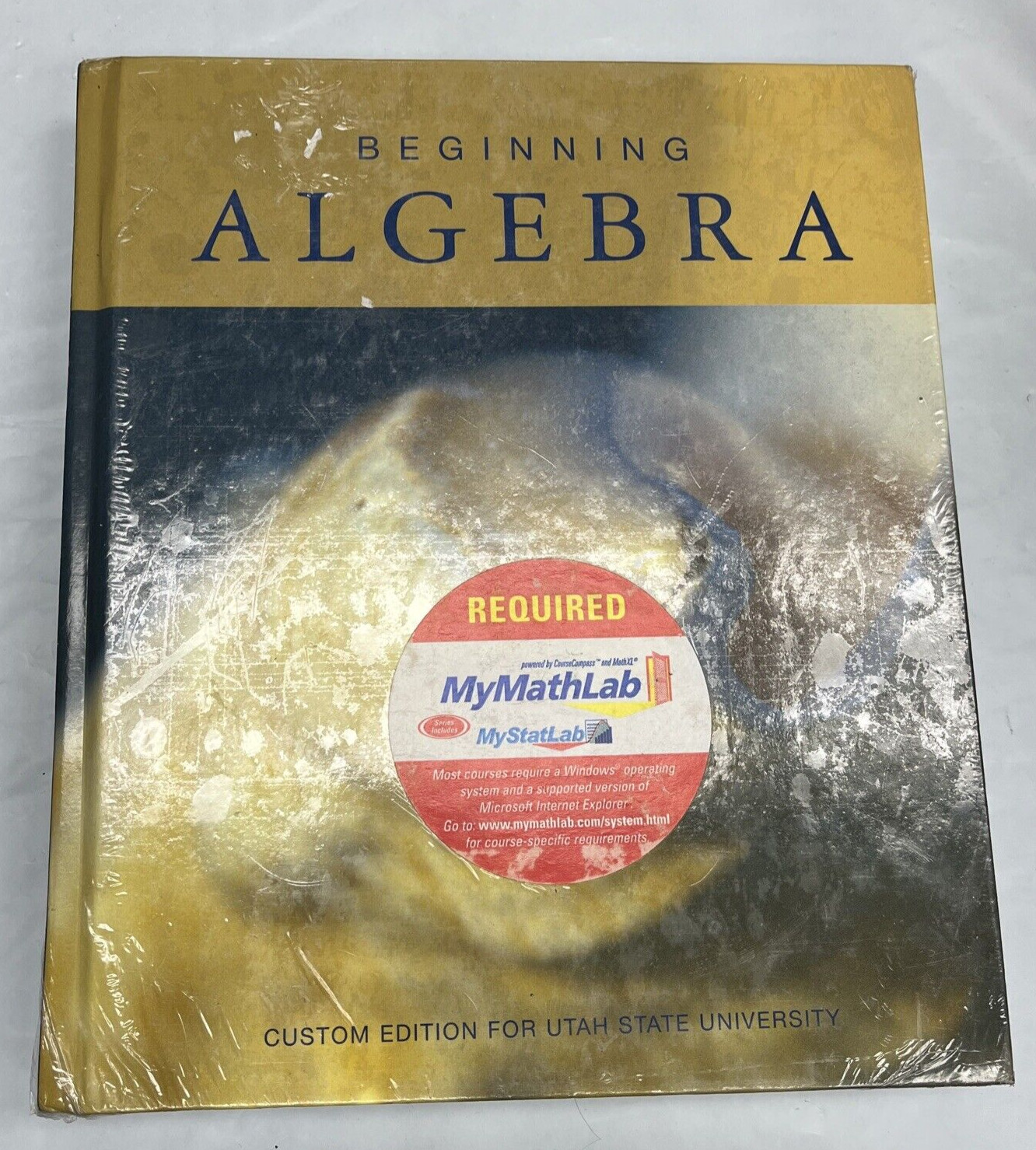Beginning Algebra MyMathLab Custom Edition for Utah State New Sealed