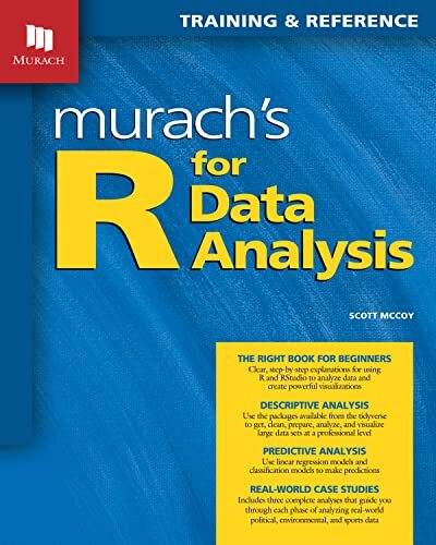 Murach’s R for Data Analysis, McCoy, Scott