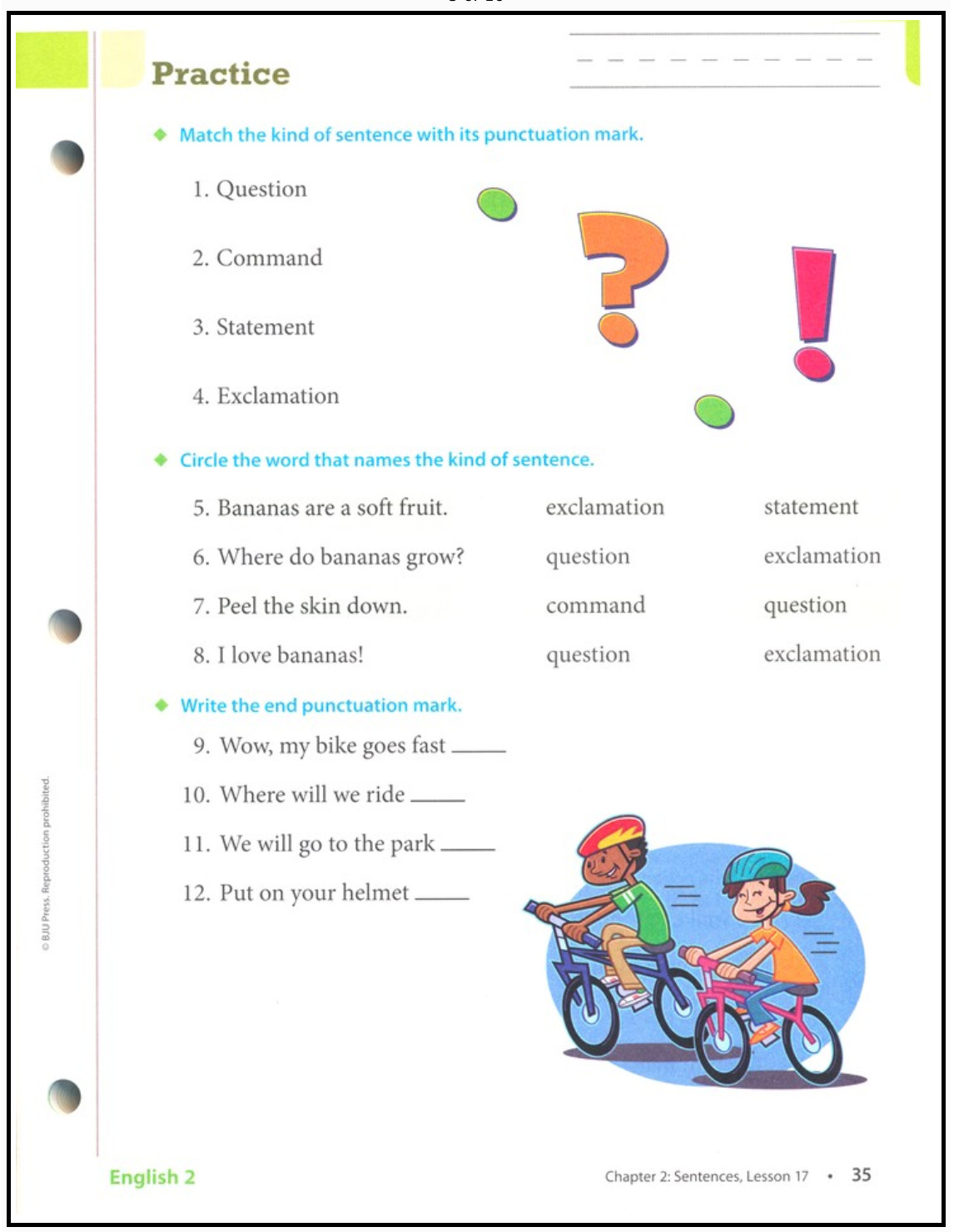 BJU 2nd grade ENGLISH 2 WRITING & GRAMMAR Complete Kit 511634 or 511626 3rd + CD