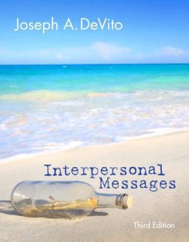 Interpersonal Messages (3rd Edition) – Paperback By DeVito, Joseph A. – GOOD