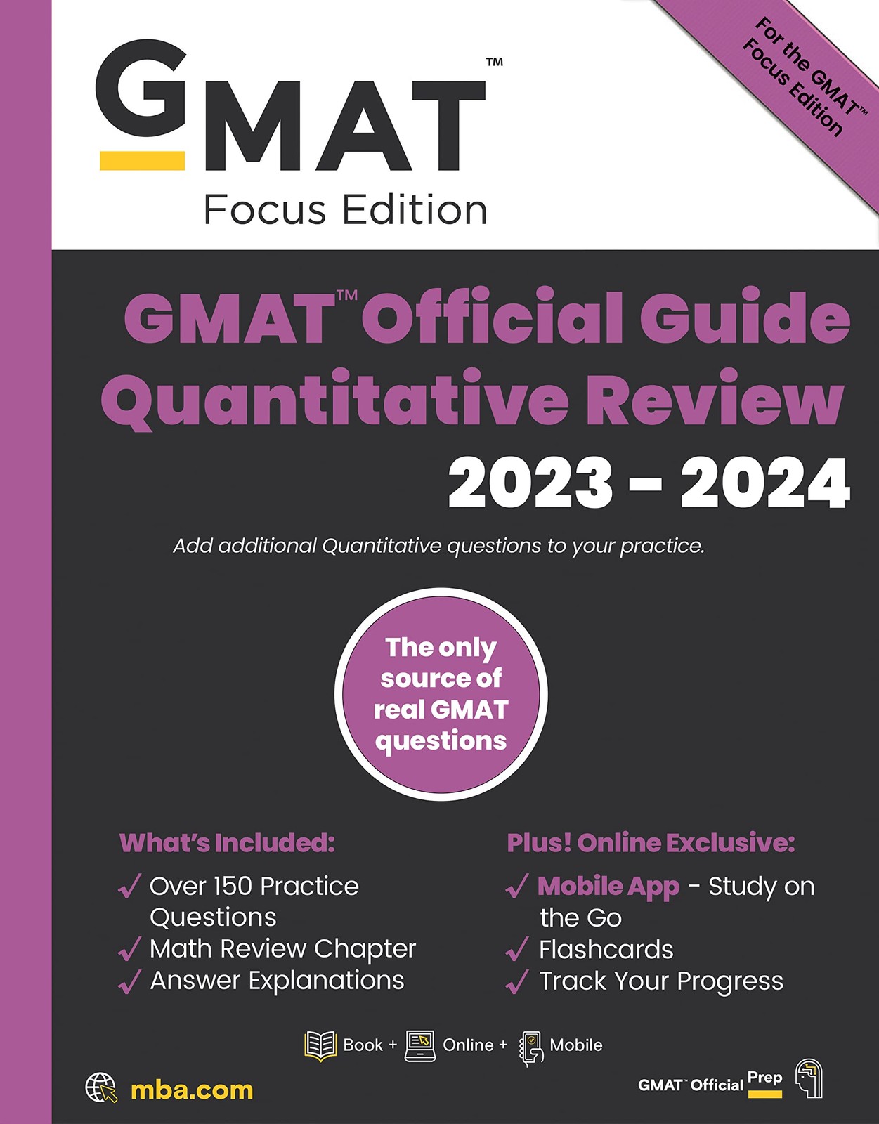 GMAT Official Guide Quantitative Review 2023-2024, Focus Edition: Includes B…