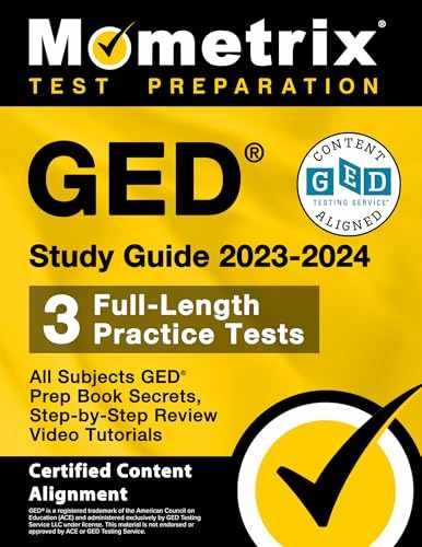 GED Study Guide 2023-2024 All – Paperback, by Bowling Matthew – Very Good y