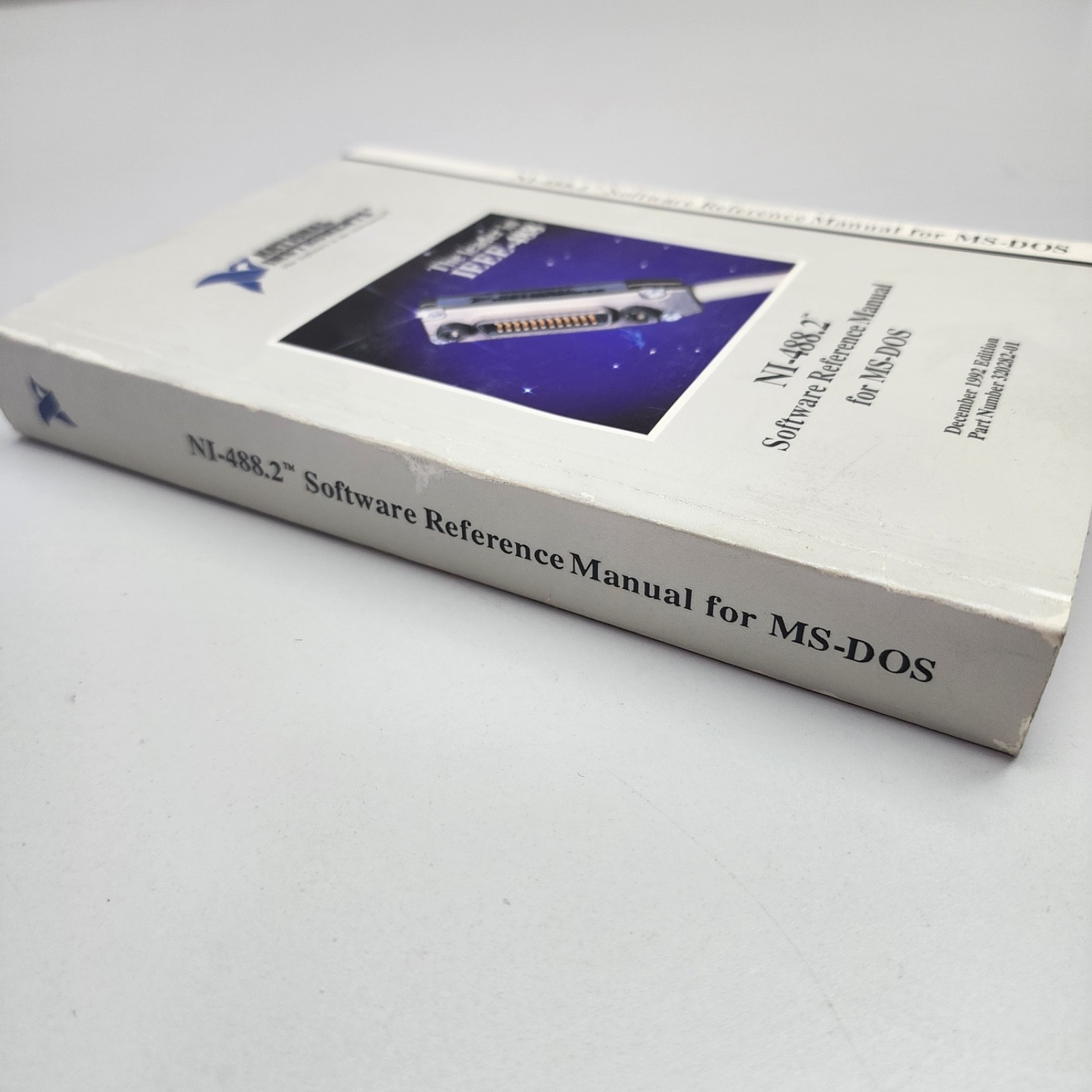 National Instruments NI-488.2 MS-DOS Software Reference Manual 320282-01 1992 Ed
