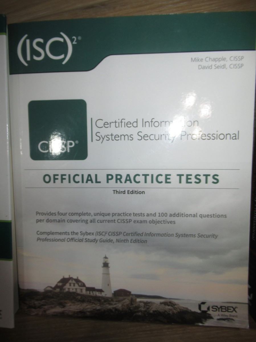 ISC2 CISSP Official Study + Reference Guide & Practice Tests Bundle Sybex