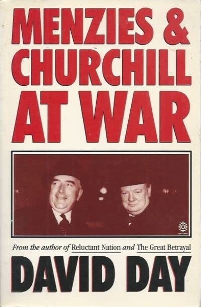 Menzies and Churchill at War by Day, David Paperback / softback Book The Fast