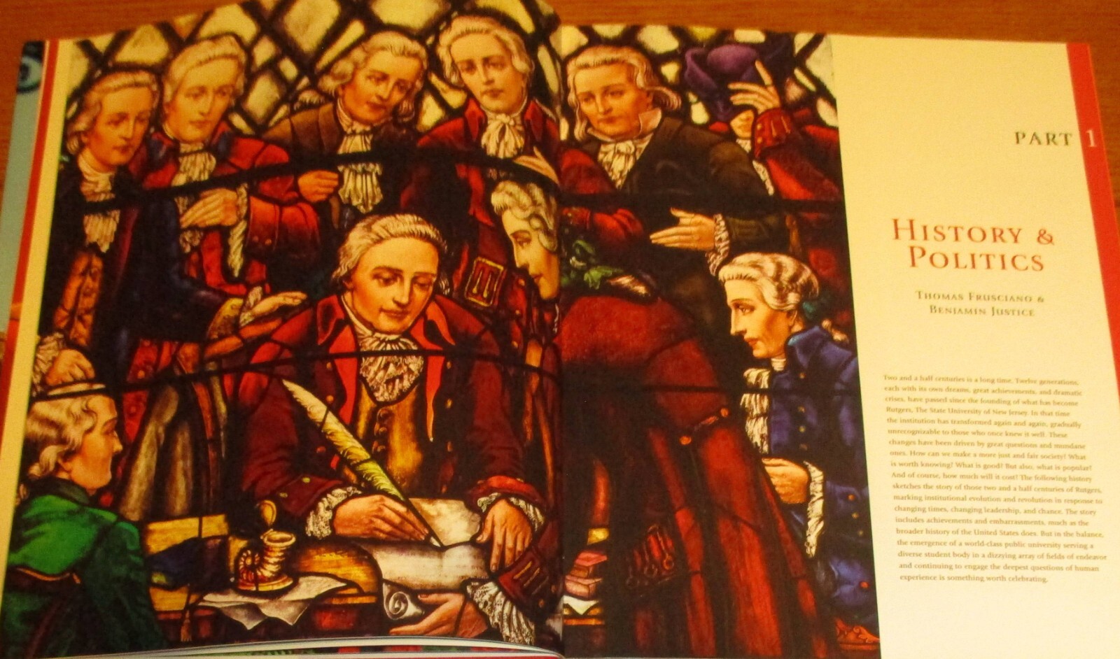 2015 Rutgers A 250th. Anniversary Portrait Book H/C + 2015 Rutgers Magazine