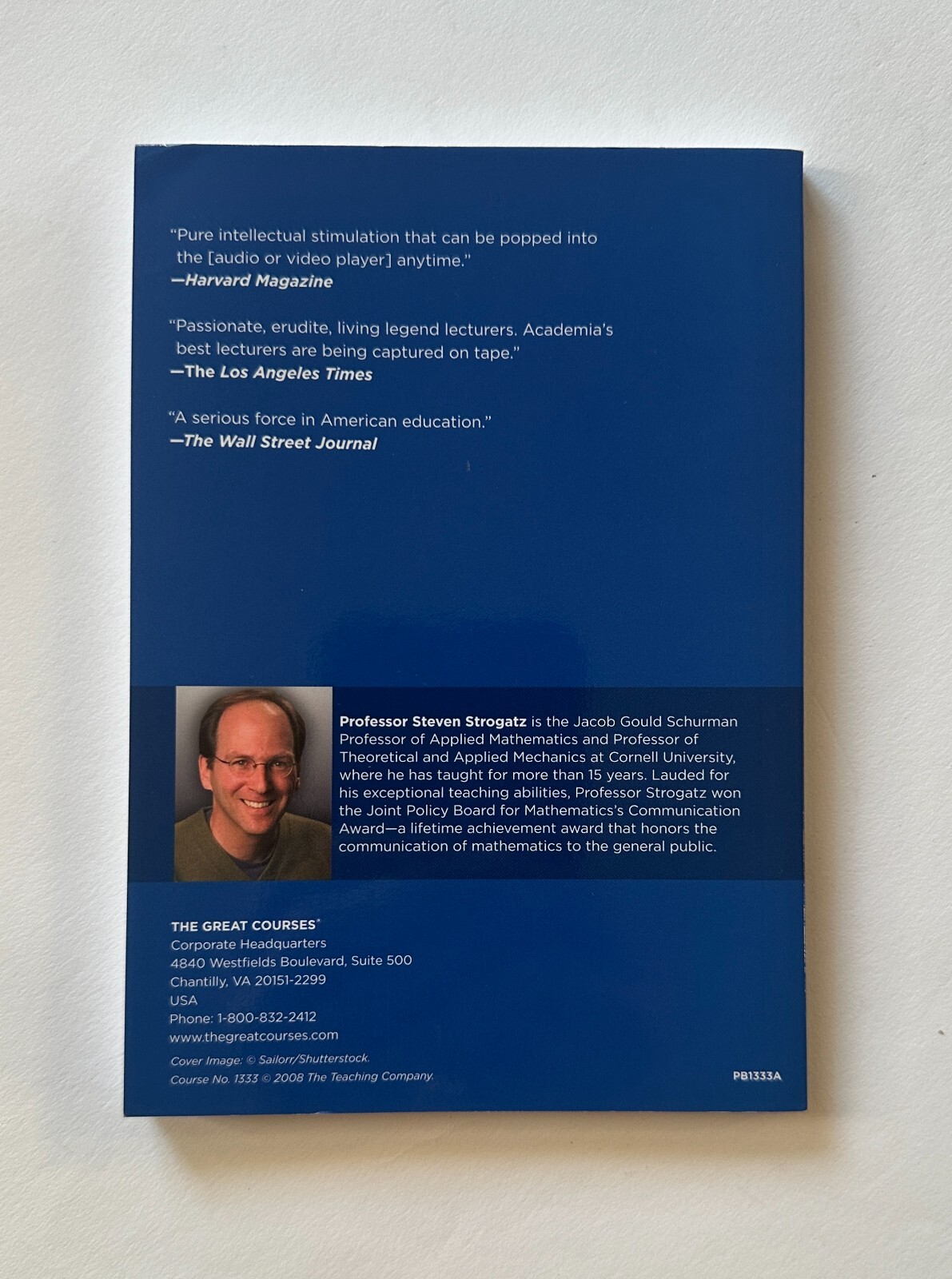 THE GREAT COURSES Chaos : Steven Strogatz | 2008 Course Guidebook
