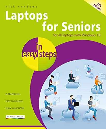 Laptops for Seniors in easy steps: – Paperback, by Vandome Nick – Very Good