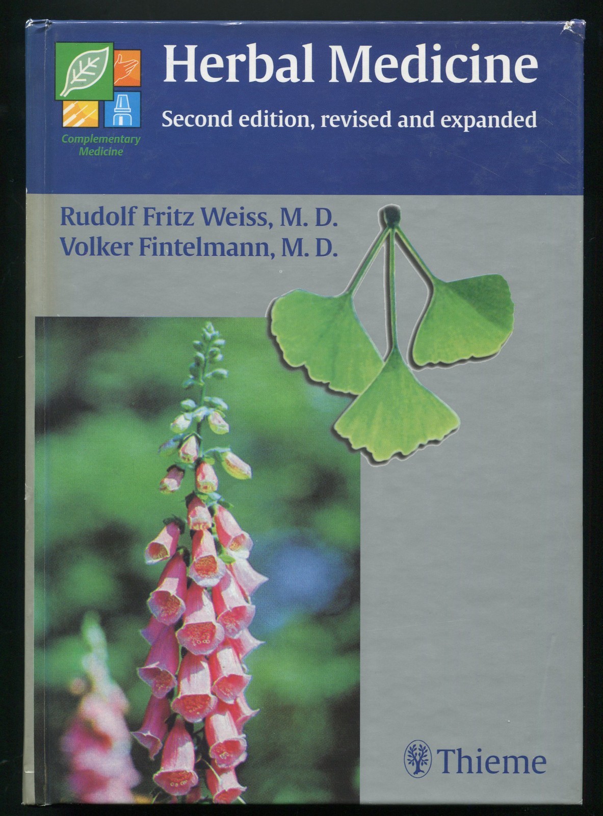 Herbal Medicine by Rudolf Fritz Weiss, Volker Fintelmann (Hardcover 2nd edition)