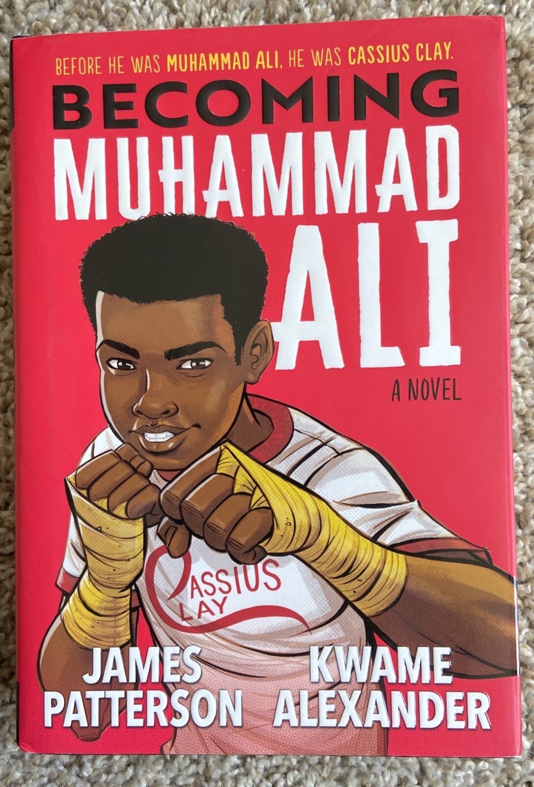 Becoming Muhammad Ali Book Hardcover By Patterson, James NM Boxing 2020📕