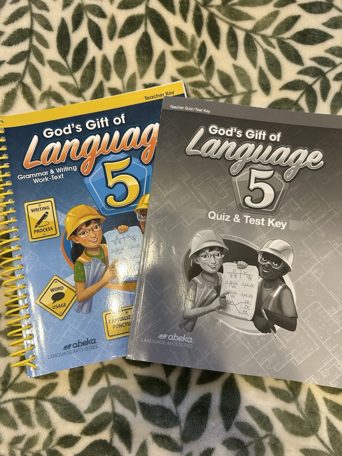 Abeka 5th Grade Complete Teacher Answer Key Set, Newest Edition