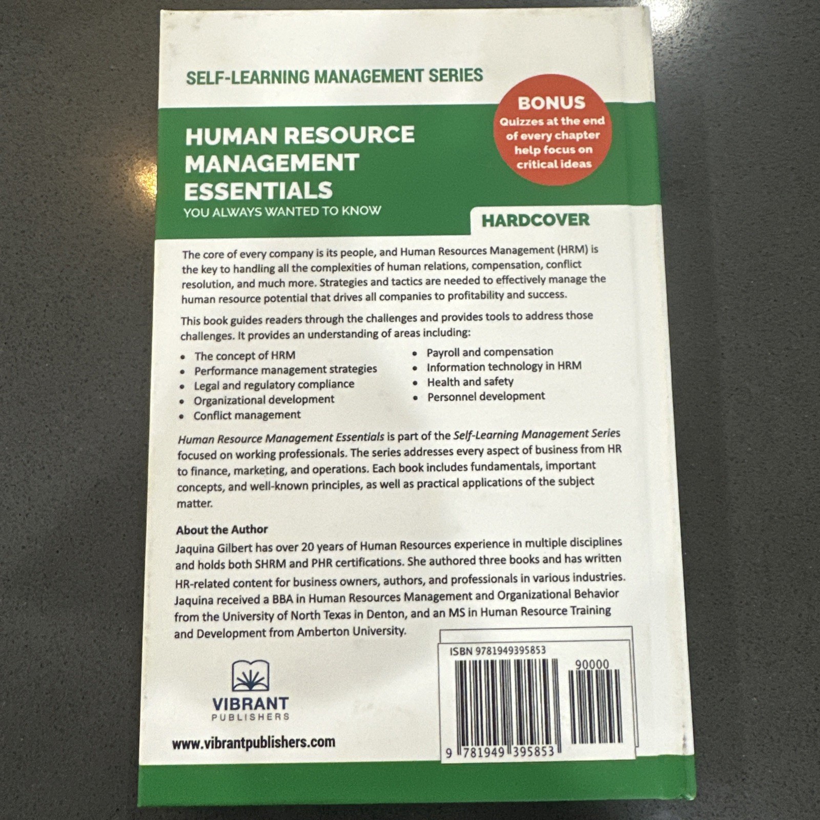 Human Resource Management Essentials You Always Wanted To Know (Self-Learnin…