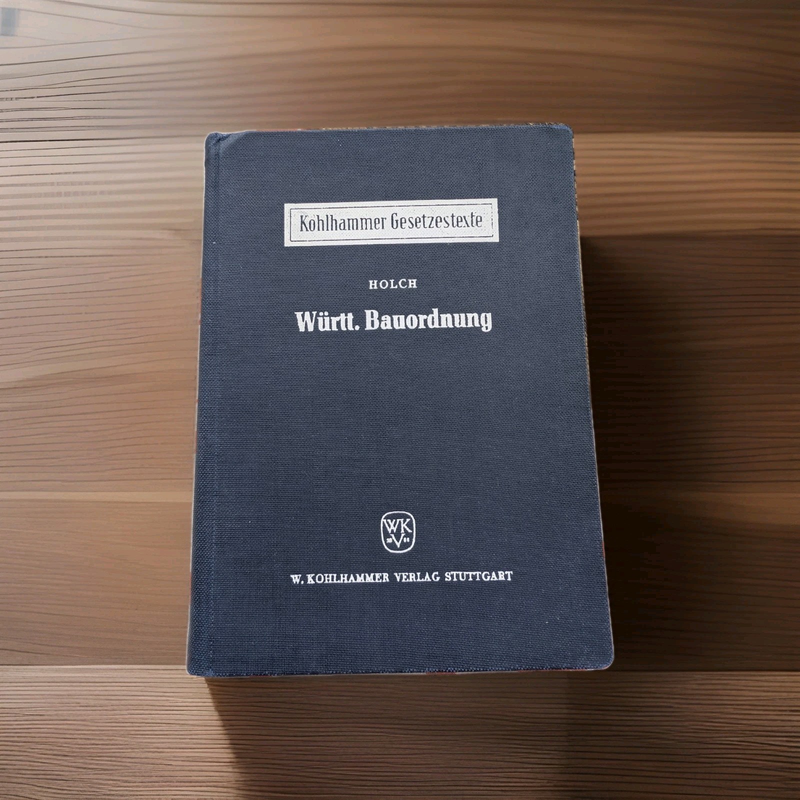 1950 Württemberg Bauordnung German Building Code Architecture Urban Planning Law