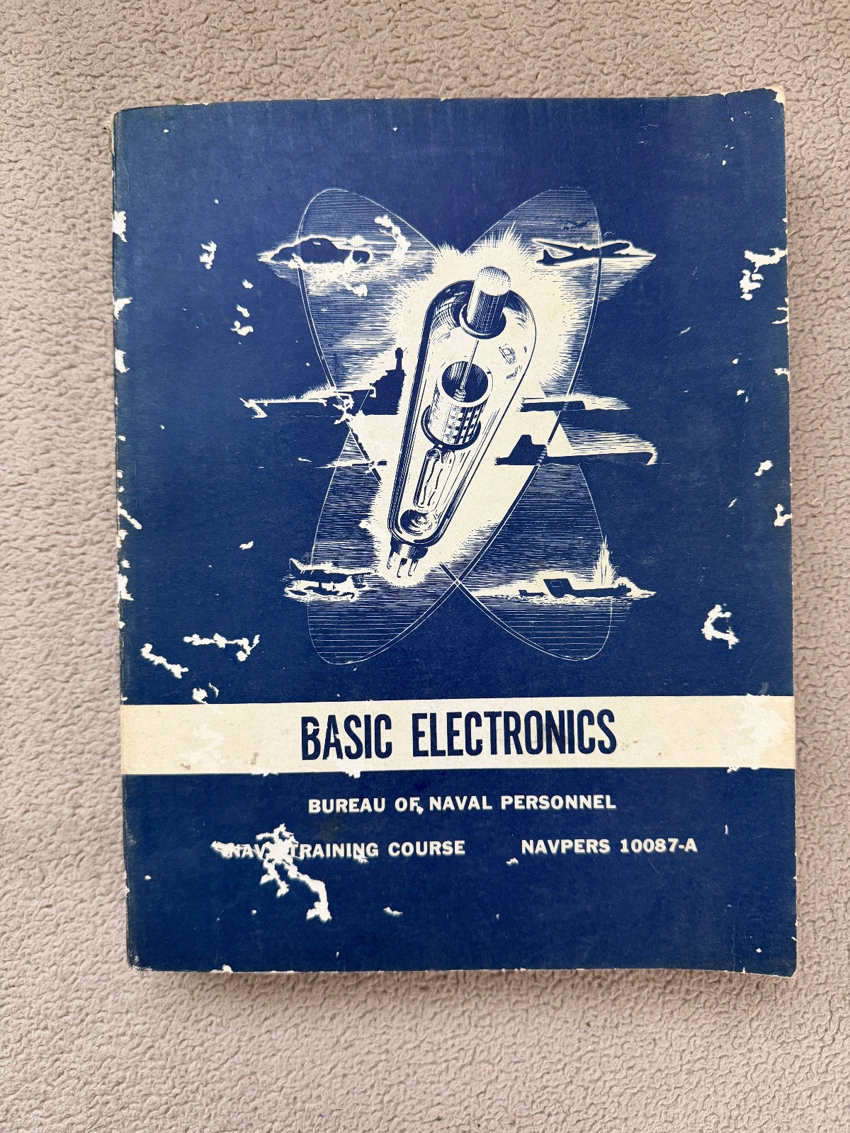1962 Navy Training Course BASIC ELECTRONICS, Bureau of Naval Personnel, 10087-A