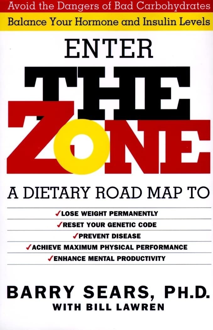 Enter The Zone: A Dietary Road map – Barry Sears|Bill Lawren – Good – See co…