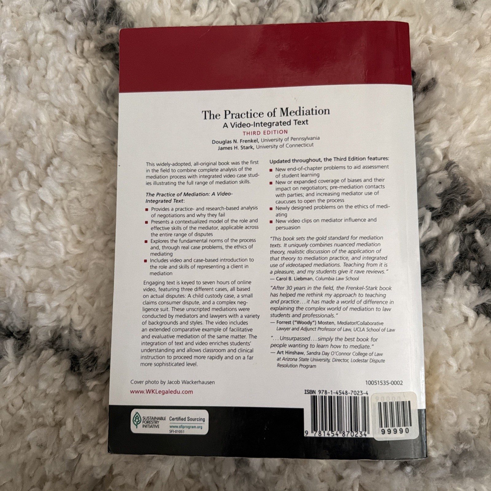 The Practice of Mediation: A Video-Integrated Text (Aspen Coursebook)