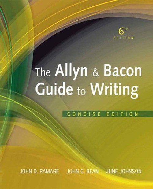 The Allyn & Bacon Guide to Writing, Brief Edition Paperback