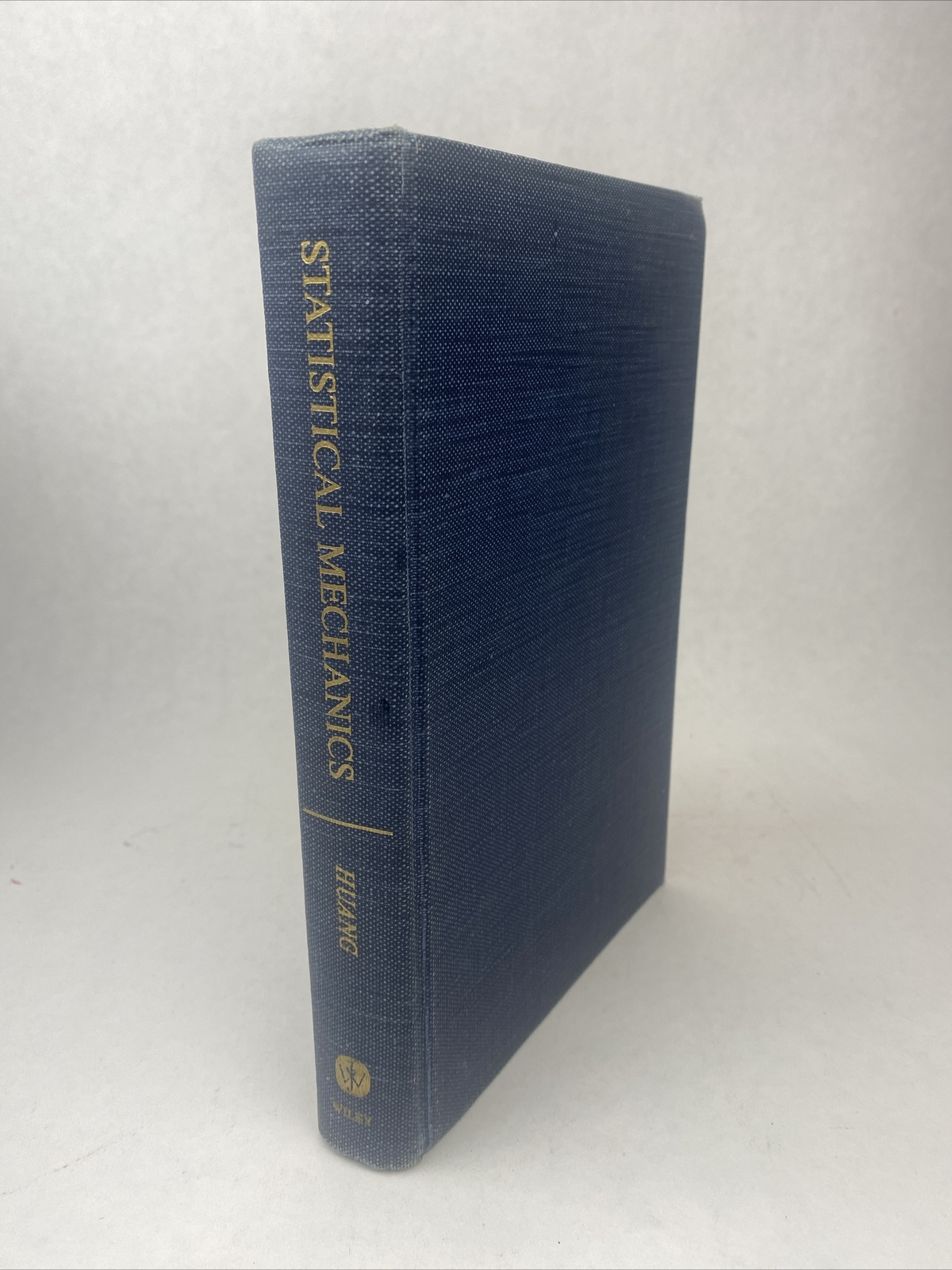 Statistical Mechanics Kerson Huang (MIT) 1967 Fourth Printing Hardcover