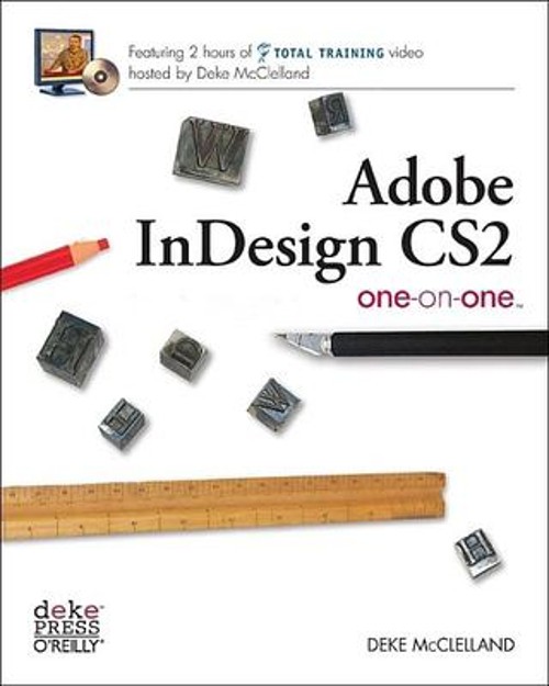 Adobe Indesign CS2 One-On-One Paperback Deke McClelland