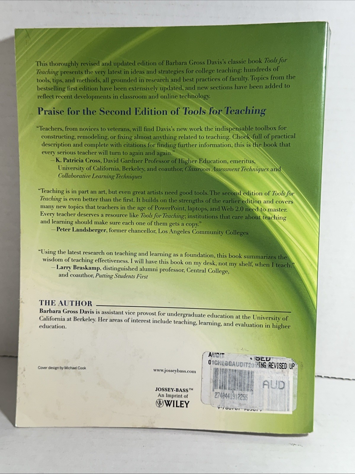 Tools for Teaching by Barbara Gross Davis (2009, Trade Paperback, Revised…