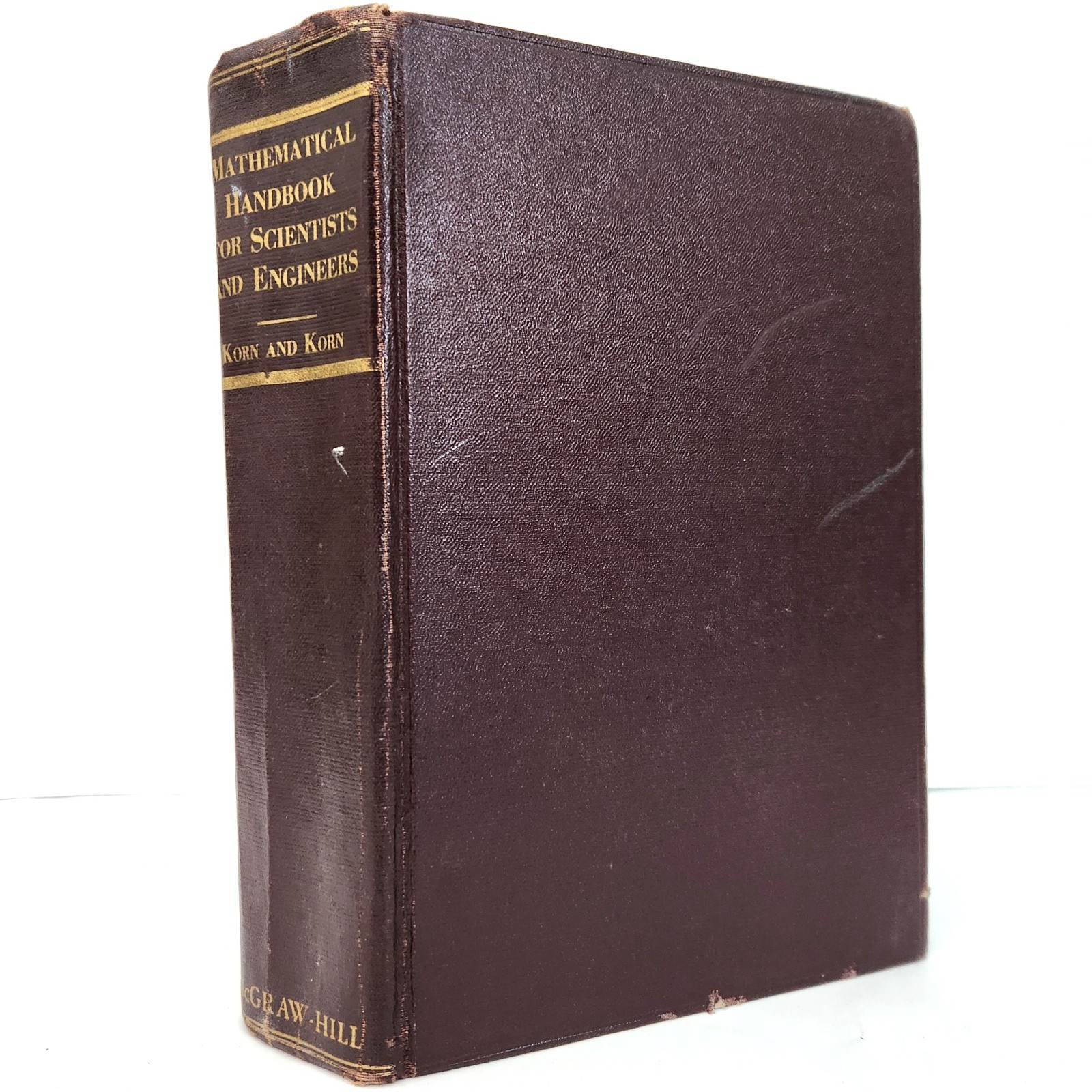 Mathematical Handbook For Scientists and Engineers 1961 vintage hardcover 35345