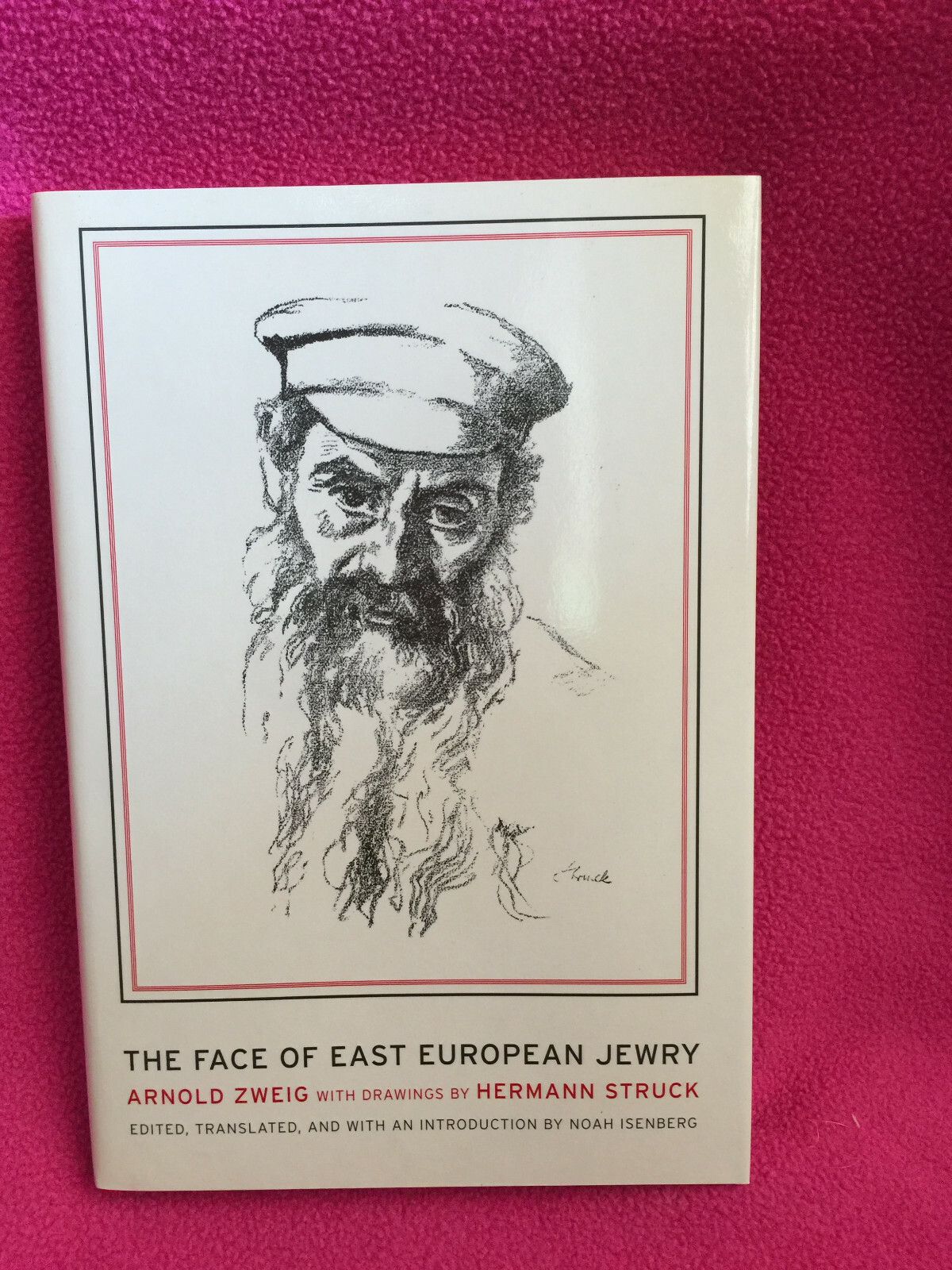 THE FACE OF EAST EUROPEAN JEWRY arnold zweig DRAWINGS hermann struck JEWS german