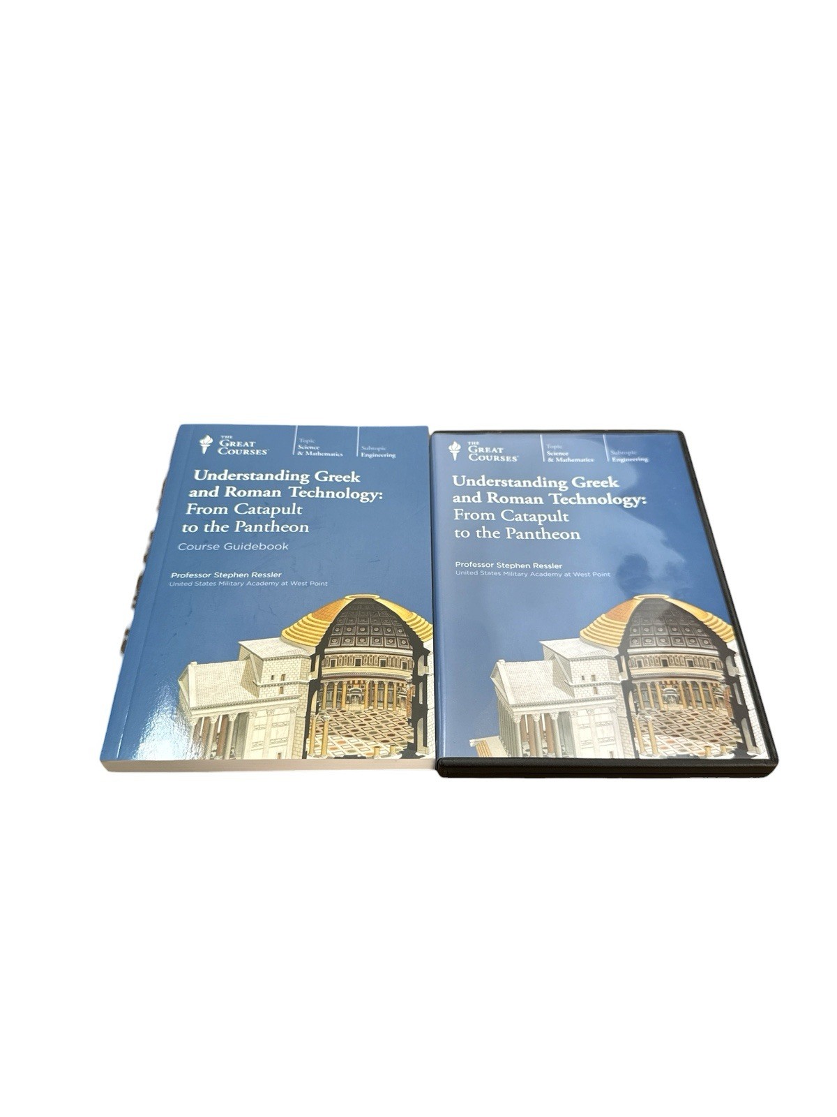 Great Courses Understanding Greek and Roman Technology: Catapult-Pantheon 4 DVDs
