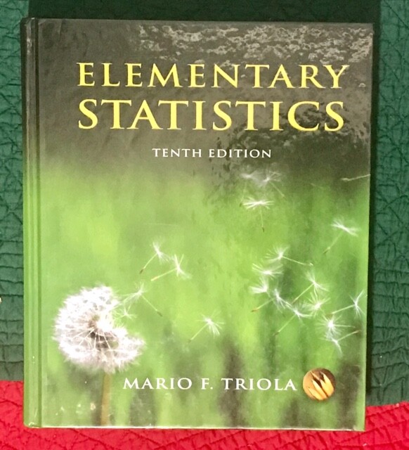 Like New Elementary Statistics with Study Guide pages and CD-ROM