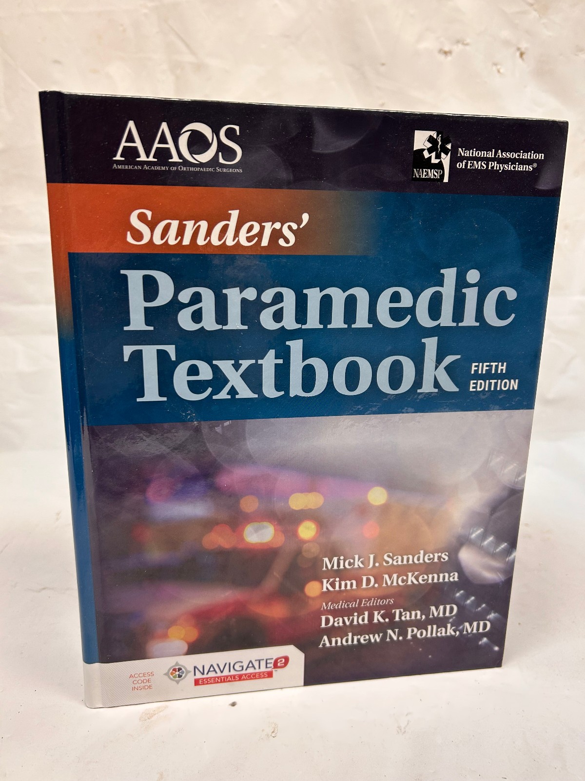 Sanders’ Paramedic Textbook Fifth Edition by Mick Sanders Kim McKenna EUC