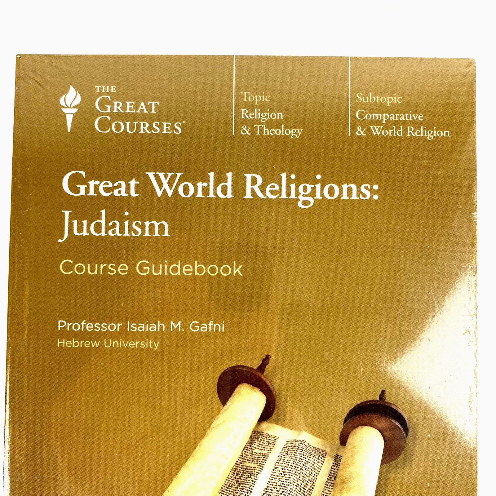 NEW JUDAISM Great World Religions Great Courses DVD Set Guide Book Teaching Gift