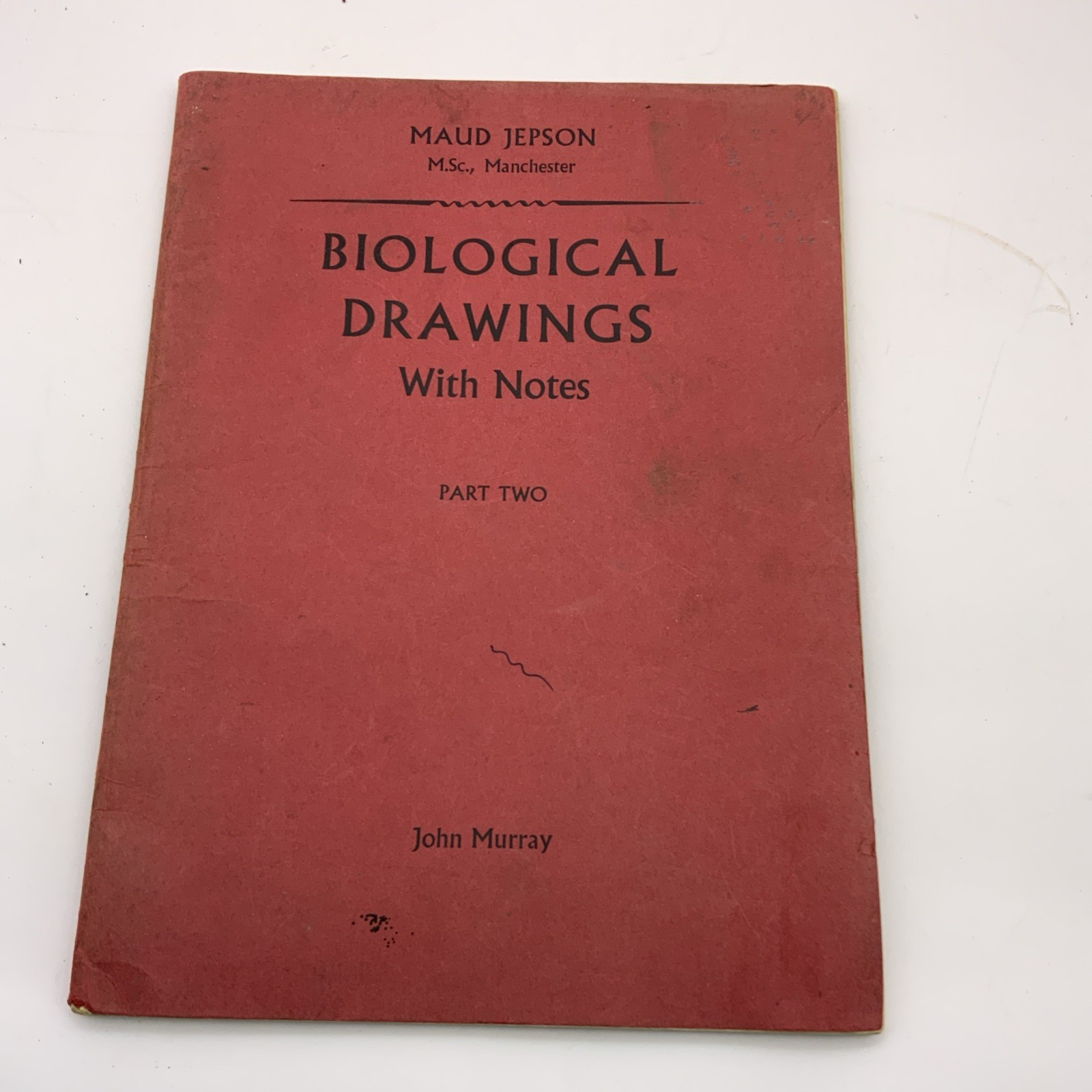 Biological Drawings With Notes Part Two Maud Jepaon John Murray 1963