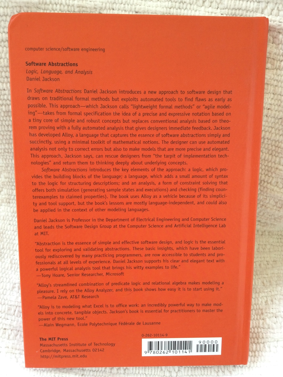 Software Attractions – Logic, Language, and Analysis. By: Daniel Jackson 2006