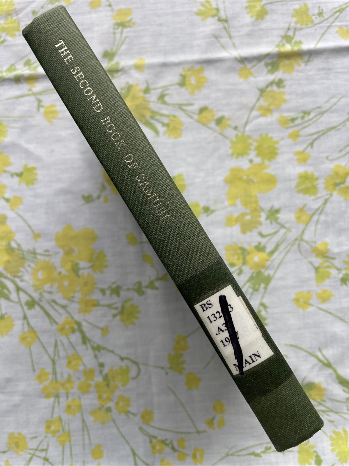 Cambridge Bible Commentary: The Second Book of Samuel by Ackroyd (1977 1st HC)