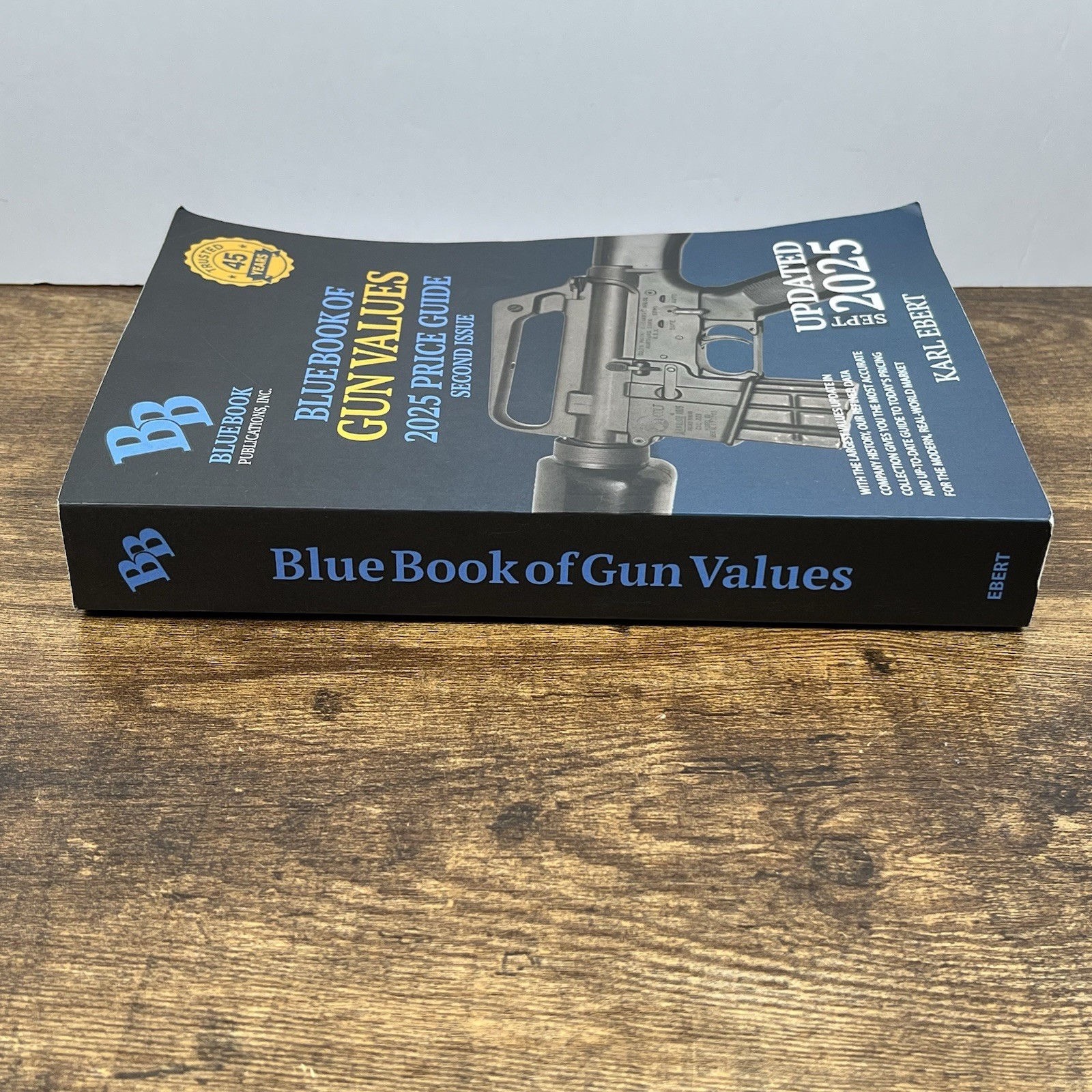 Blue Book of Gun Values 2025 Price Guide Second Issue Karl Ebert