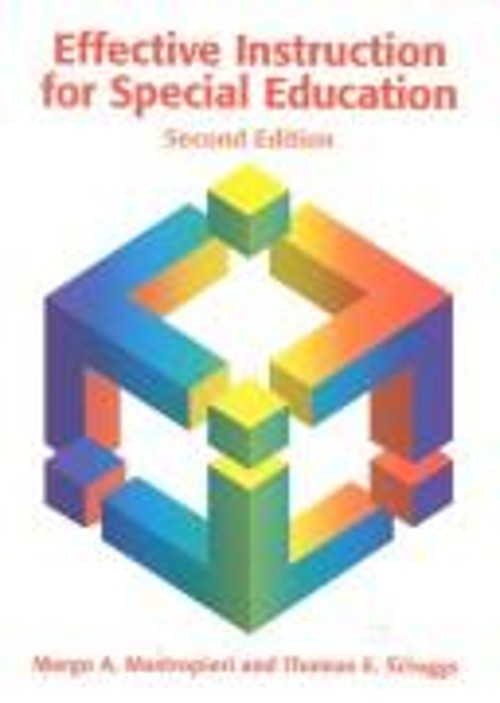 Effective Instruction for Special Education Paperback
