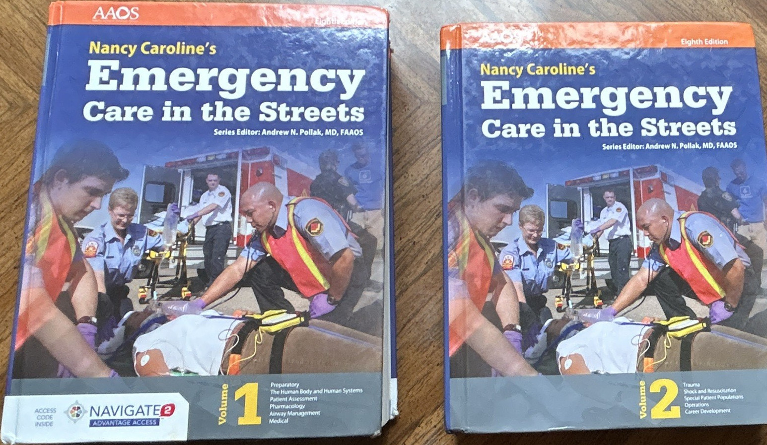 Nancy Caroline Emergency Care in the Streets 8th Ed Vol 1-2 2015 JB