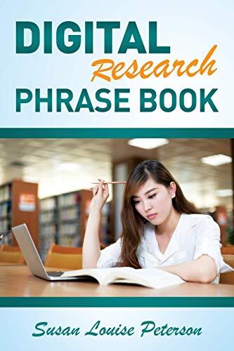 Peterson – Digital Research Phrase Book – New paperback or softback – X555z