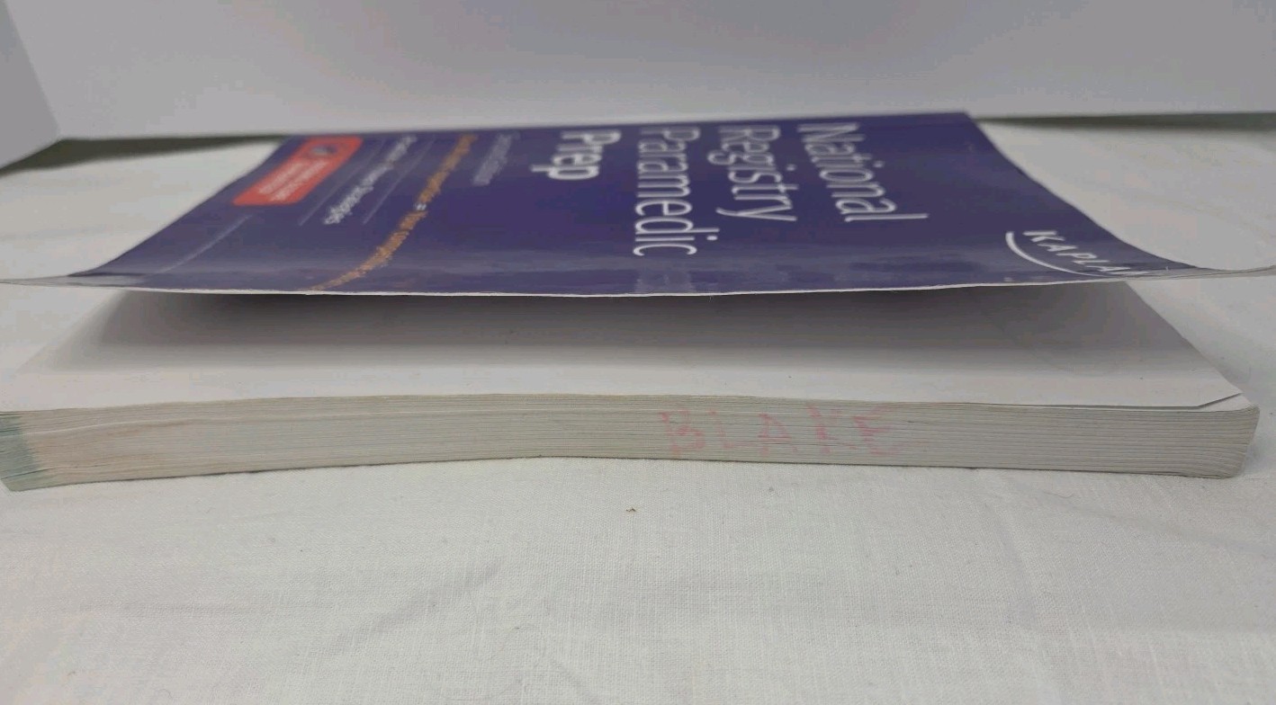 Paramedic National Registry Prep 2nd Ed. 2019 Practice+Proven Stratagies. Kaplan