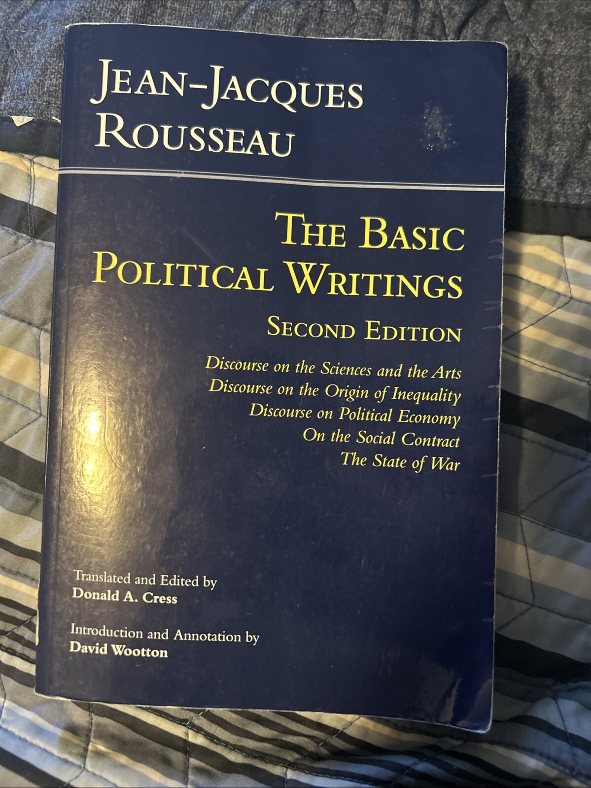 Hackett Classics Ser.: Rousseau: the Basic Political Writings