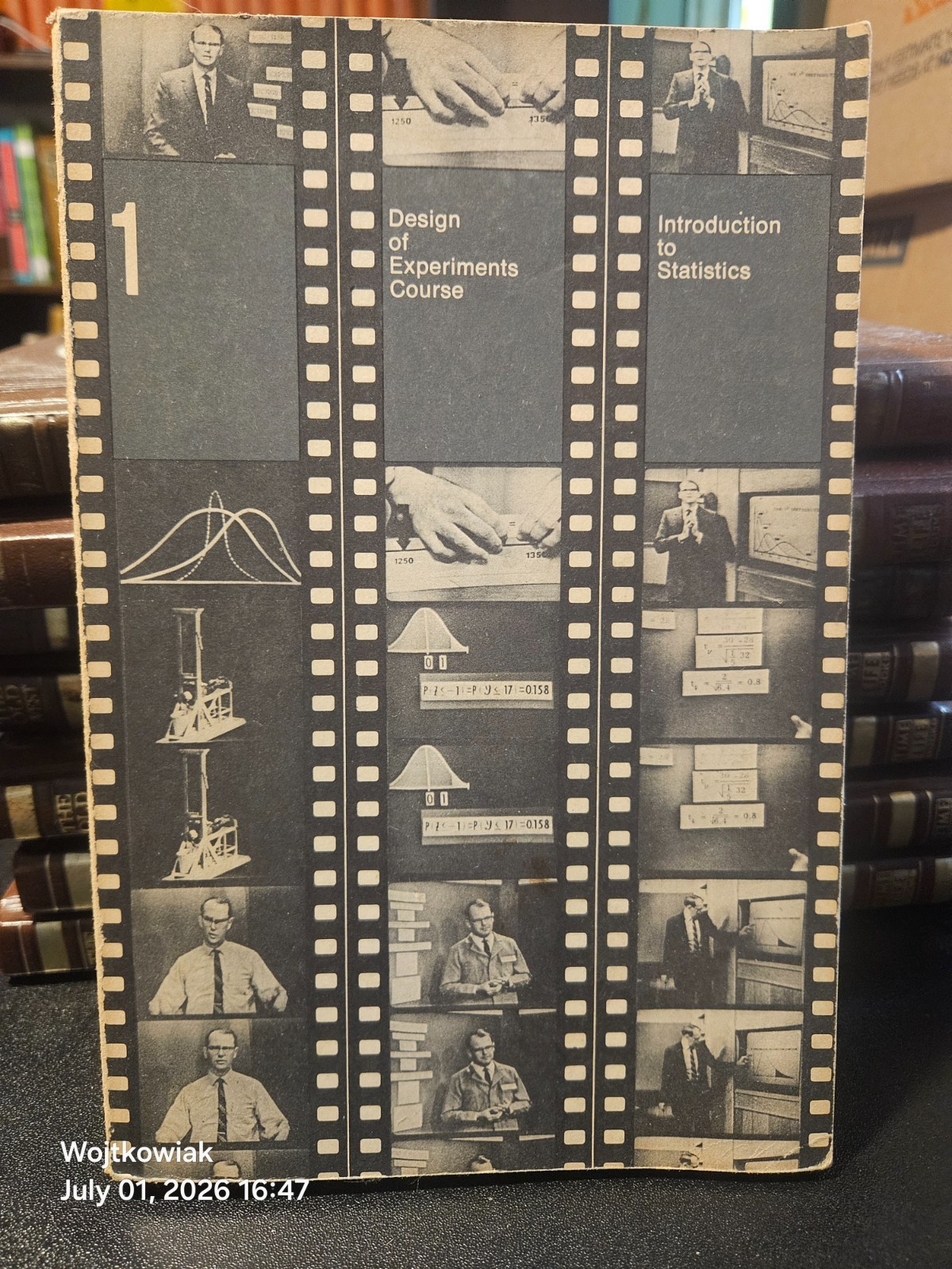 73# Design of Experiments Vol 1 Introduction to Statistics Hunter Box 1968 VG
