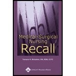 MEDICAL-SURGICAL NURSING RECALL (RECALL SERIES) By Bickston Rn Bsn Tamara H.