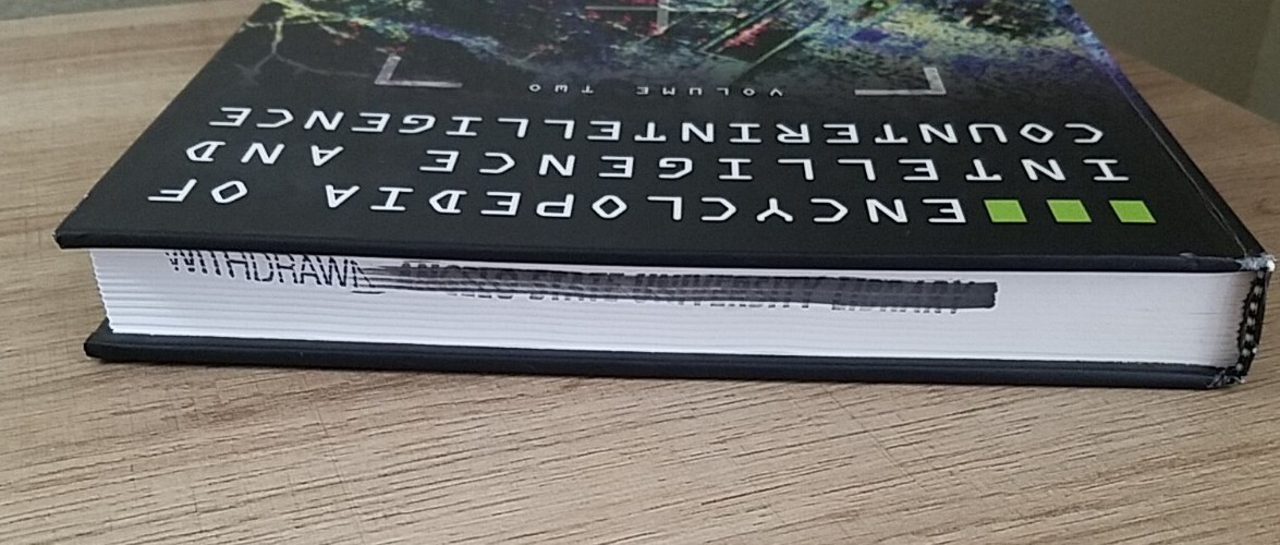 ENCYCLOPEDIA OF INTELLIGENCE AND COUNTERINTELLIGENCE VOL. 1 & 2; RODNEY CARLISLE
