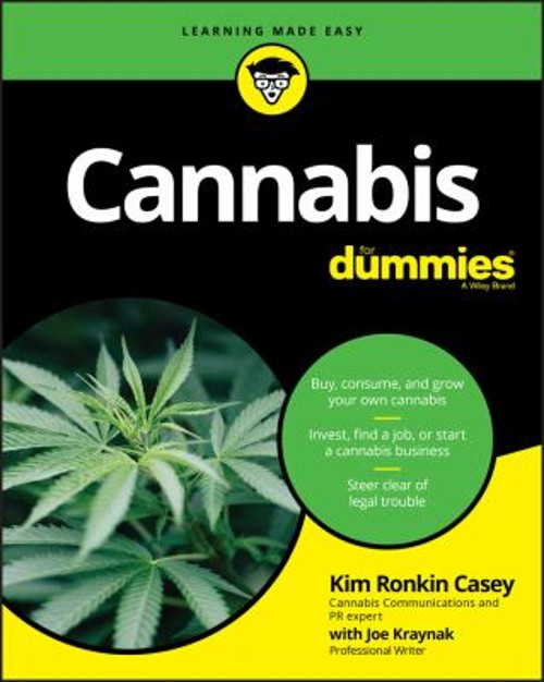 Cannabis For Dummies Paperback Kim Ronkin, Kraynak, Joe Casey