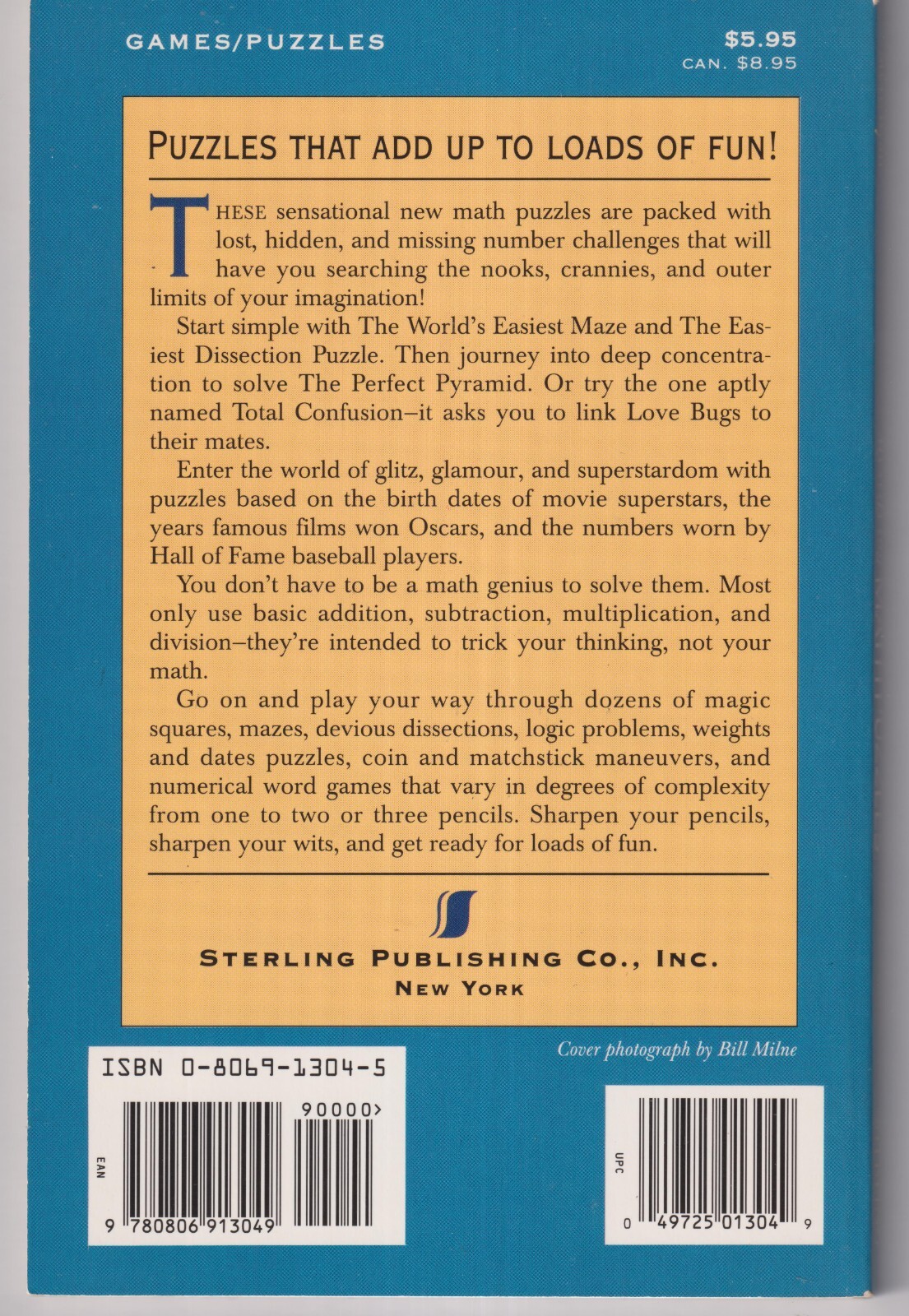 Mystifying Math Puzzles (Softcover: Math Puzzles, Teens, Young Adults, Adults)