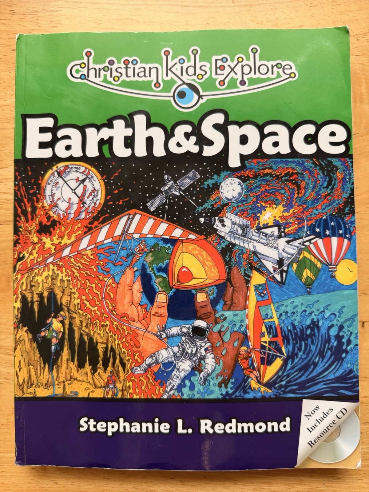 Christian Kids Explore Earth & Space Stephanie Redmond Great Cond Homeschool