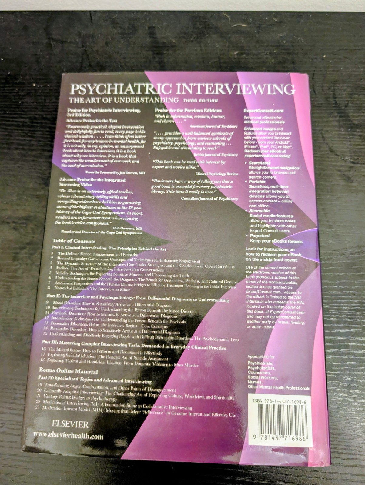 Psychiatric Interviewing : The Art of Understanding: a Practical Guide 3rd Ed