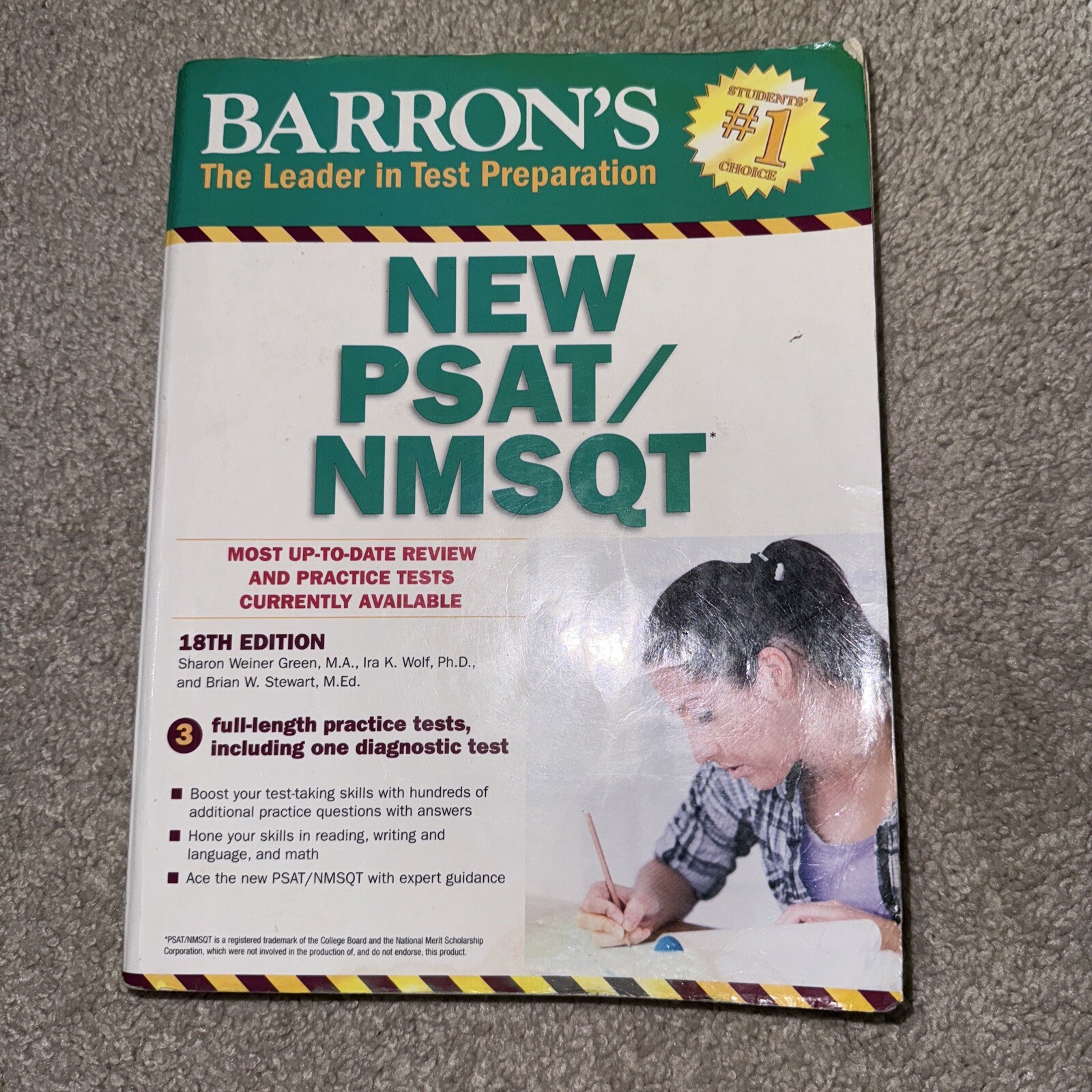 Barron’s PSAT/NMSQT by Sharon Weiner Green, Ira K. Wolf and Brian W. Stewart…